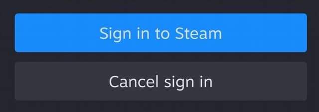 Confirm Sign in
